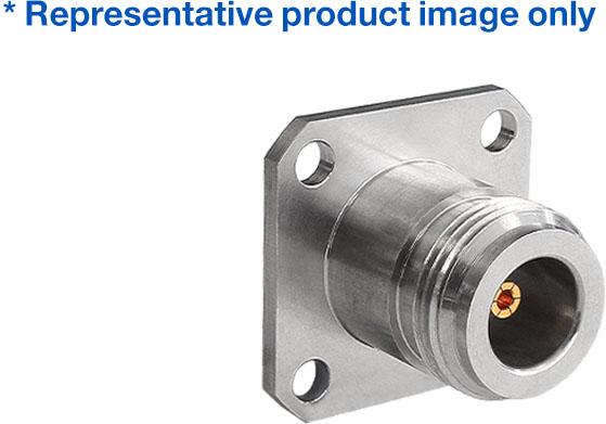 Bulgin Limited-RFNA4JCCD Connector RF N Type Series Socket 4 Hole Flange