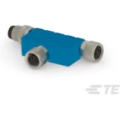 TE Connectivity-T4082102003-000 圆形连接器 Conn M8 Circular PIN/SKT 10 POS T Style 3 Port
