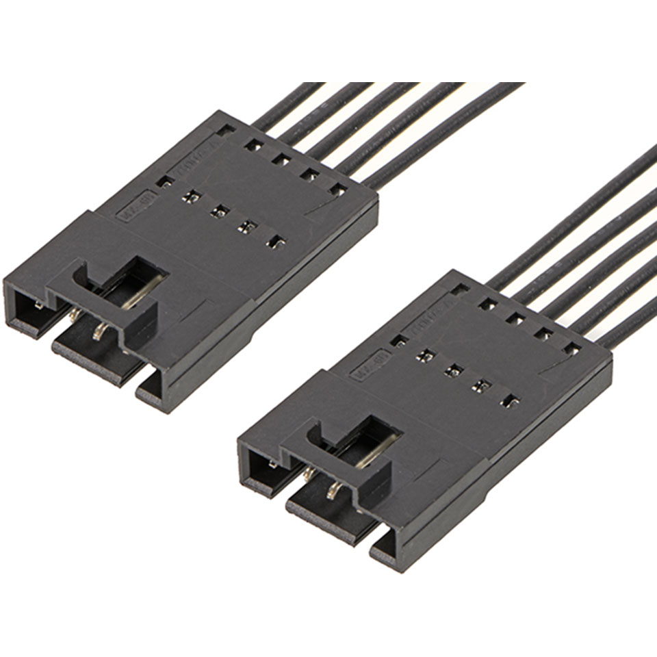 Molex-2162721050 其他电缆组件 Cable Assembly UL 11028 0.05m 22AWG Wire to Board to Wire to Board 5 to 5 POS M-M Crimp-Crimp Bag