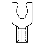 Molex-190980017 Steckverbinderanschlüsse Snap Spade Tongue Terminal 18-22AWG Copper 14.8mm Electro Tin Krimptite™ Bag