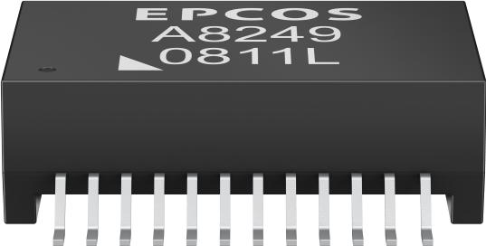 TDK-B78476A8317A003 Transformador de telecomunicaciones Telecom Transformer 1CT:1CT 24 Terminal Gull Wing SMD