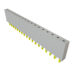 Conn Socket Strip SKT 18 POS 2.54mm Solder ST Top Entry Thru-Hole Bulk