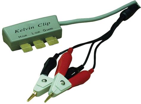 B&K Precision-TL08C Test and Measurement Accessories 4-Wire Kelvin Test Leads with Clip for Models 885 and 886