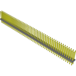 Conn Unshrouded Header HDR 100 POS 2mm Solder ST Top Entry Thru-Hole Bulk