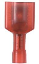 Panduit-EDNF18250FIMB-Q 连接器端子 Disconnect Terminal 18-22AWG Brass Red M 23.1mm Nickel Bag