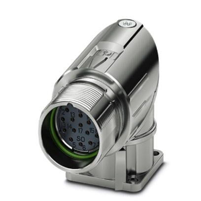 PHOENIX CONTACT-1628493 Connecteur circulaire Conn M23 Circular SKT 17 POS Crimp RA Panel Mount 17 Terminal 1 Port Package