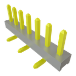 Conn Unshrouded Header HDR 7 POS 2mm Solder ST Top Entry SMD Tube