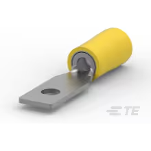 TE Connectivity-327966 Steckverbinderanschlüsse Spade Tongue Terminal 10-12AWG Copper Yellow 30.56mm Tin Loose