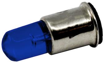 Visual Communications-MF200-NWB28H 灯 Sub-Miniature LED Lamp T-1 3/4 Flange Blue 28V