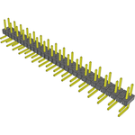 Conn Unshrouded Header HDR 32 POS 5.08mm Solder RA Side Entry Thru-Hole Bulk