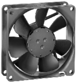 ebm-papst-8414NGR Gebläse und Lüfter DC Fan Axial Sleeve Bearing, Wire Lead