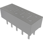 Conn Unshrouded Header HDR 10 POS 2.54mm Solder ST Top Entry Thru-Hole Bulk