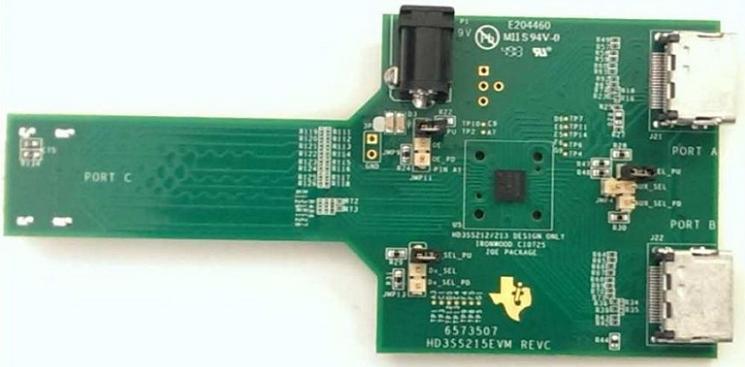 Texas Instruments-HD3SS215EVM Entwicklungssätze und Werkzeuge HD3SS215 Multimedia Evaluation Board