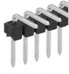 Fischer Elektronik-SL 3/025/09/S Piastre connettori e prese PCB Conn Unshrouded Header HDR 9 POS 2.54mm Solder RA Side Entry Thru-Hole