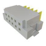 Conn Socket Strip SKT 10 POS 0.64mm Solder RA Side Entry SMD T/R