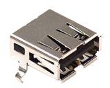 Assmann WSW components, Inc-AU-Y1006-2 Connector USB Conn USB 2.0 Type A RCP 4 POS 1mm Solder RA SMD 4 Terminal 1 Port Tray