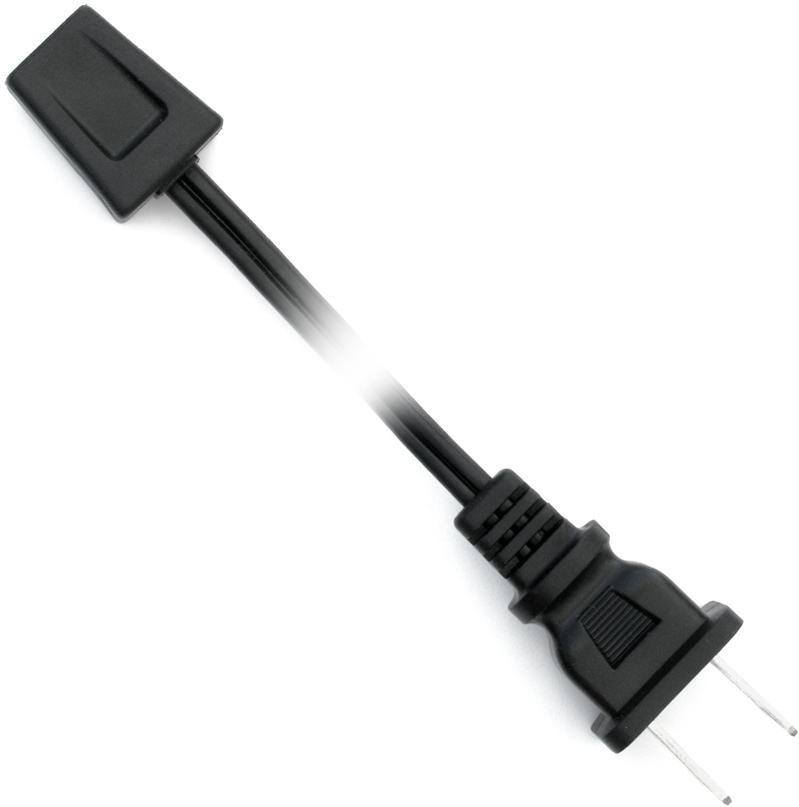 GardTec-HP100-72P Cable Assembly AC Power STRAIGHT 72 IN W/WALL PLUG