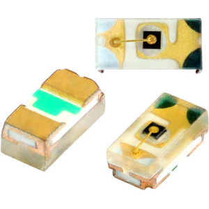 Vishay-VLMG1500-GS08 LED LED Uni-Color Green 574nm 2-Pin Chip 0402(1006Metric) T/R