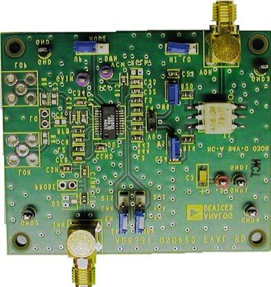 Analog Devices-AD8331-EVALZ Amplifier IC Development Boards and Kits AD8331 Special Purpose Amplifier Evaluation Board