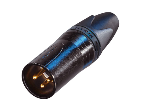 Neutrik Group-NC3MXX-B 音频及视频连接器 Conn XLR Connector M 3 POS Solder ST Cable Mount 3 Terminal 1 Port