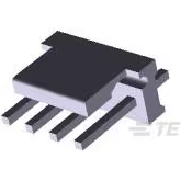 TE Connectivity-644354-4 Steckverbinderleisten und Leiterplattenbuchsen Conn Wire to Board HDR 4 POS 3.96mm Solder ST Top Entry Thru-Hole Package