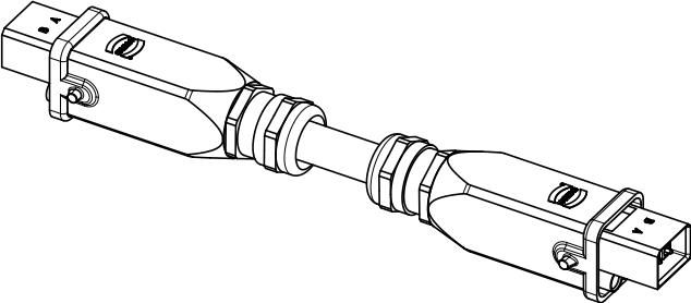 HARTING Technology Group-33572110055001 Cable Assembly Fiber Optic LC Duplex to LC Duplex Fiber Cable Assembly, Straight