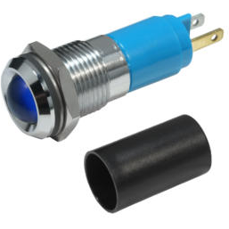 CML Innovative Technologies-19350230 Panel Mount Indicators LED Panel Mount Indicator Uni-Color Red 18mcd 2-Pin