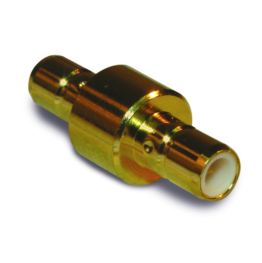 Amphenol RF-142244 RF-Steckverbinder Conn SMB Adapter 0Hz to 4GHz 50Ohm ST RCP/RCP Gold
