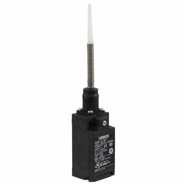 Omron-D4N-2187 Switch Limit Switch Limit N.O./N.C. SPDT Rod Screw Mount 10A 250VAC 1.5N Rotary Conduit