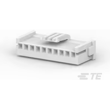 TE Connectivity-917694-1 Einzeladersteckverbinder, Gehäuse Conn Housing PL 10 POS 2.5mm Crimp ST Cable Mount Natural Bag/Box