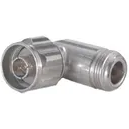 HUBER+SUHNER-53_N-50-0-4/133_UE Connector RF Conn Type N Adapter 0Hz to 11GHz 50Ohm RA PL/RCP Gold