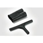 HellermannTyton-422-40100 Wärmeschrumpfende Produkte Low Profile Transition Boots 412H623-9