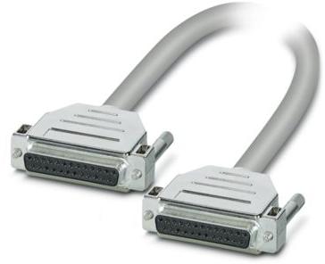 PHOENIX CONTACT-2305499 Andere Kabelbaugruppen Cable Assembly Round 3m 24AWG D-Sub to D-Sub 25 POS F-F