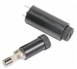 Eaton-BK1/H15-V-1-B Sicherungszubehör Fuse Holder 10A 250VAC Through Hole Radial Box