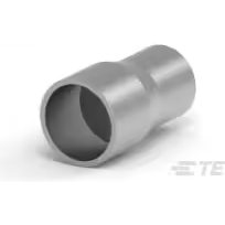 TE Connectivity-520433-1 Accessoires de raccordement Connector Accessories Ferrule Straight Polycarbonate Gray Bulk