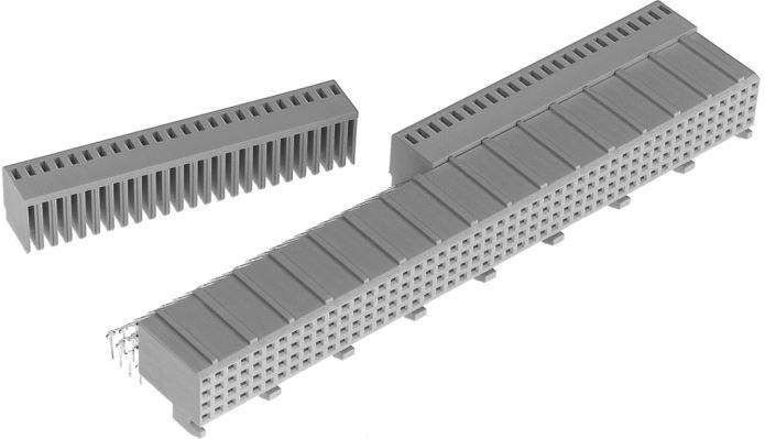 3M-MP2-S030-51M1-C-FJ Blackplane del conector Conn Hard Metric F 30 POS 2mm Solder RA Thru-Hole Box