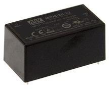 MEAN WELL-MPM-20-12 AC to DC Power Supplies AC/DC Power Supply Single-OUT 12V 1.8A 21.6W 4-Pin