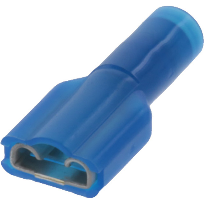 Molex-190020027 Terminali connettore Quick Disconnect Terminal 14-16AWG Brass Blue F 22.6mm Tin Avikrimp™ T/R