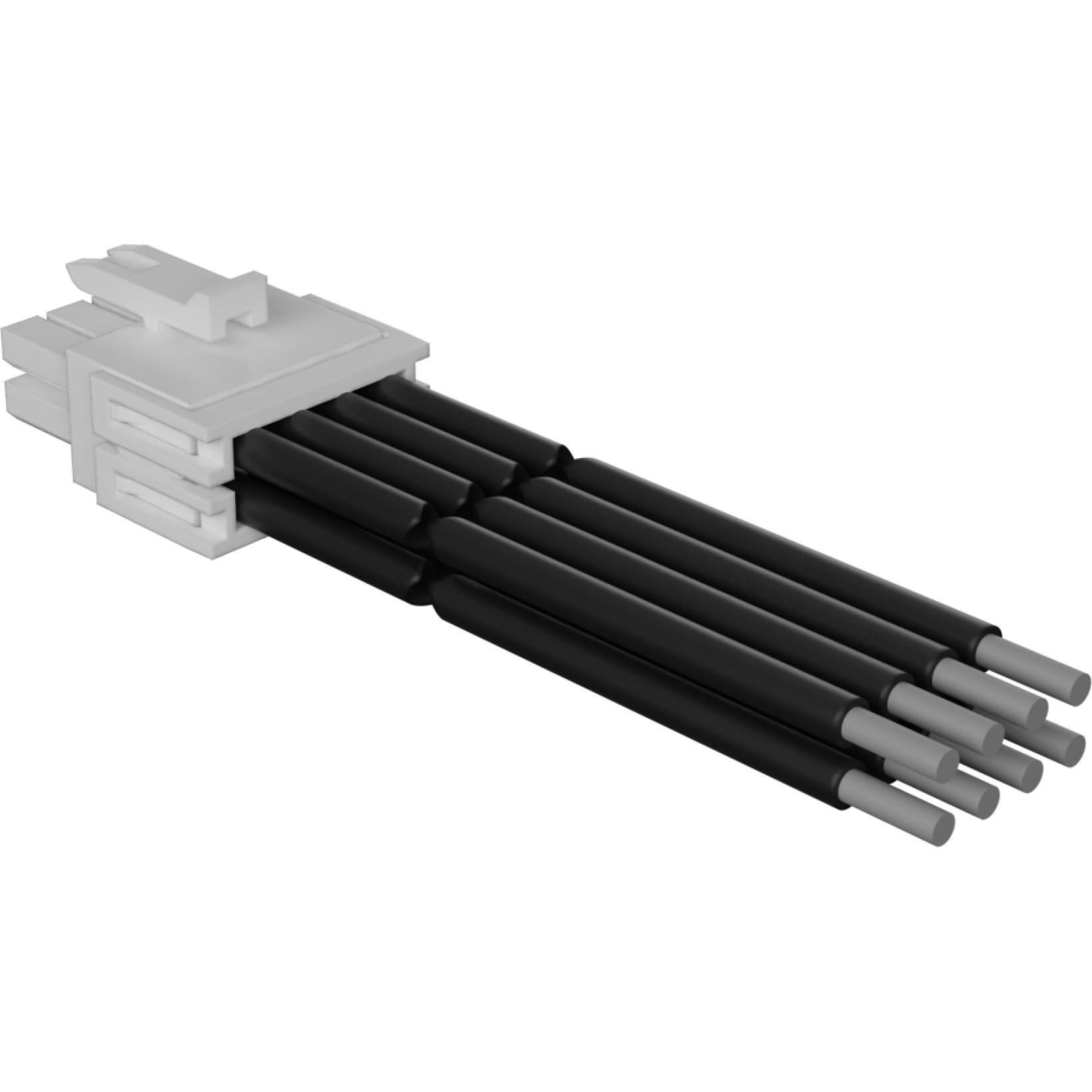 Molex-2262632084 Andere Kabelbaugruppen Cable Assembly Discrete Wire UL 1061 0.6m 16AWG Micro-Fit+ Versa 8 POS F Crimp/Compression Micro-Fit+ Versa Color Bag