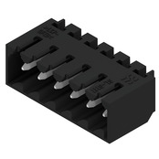 Weidmuller-1761582001 Steckverbinderleisten und Leiterplattenbuchsen Conn Shrouded Header (4 Sides) HDR 6 POS 3.5mm Solder RA Side Entry Thru-Hole Box