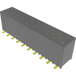 Conn Socket Strip SKT 20 POS 2.54mm Solder ST Top Entry SMD Tube