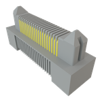 Conn High Speed Edge Rate Terminal Strip HDR 40 POS 0.5mm Solder ST Top Entry SMD T/R