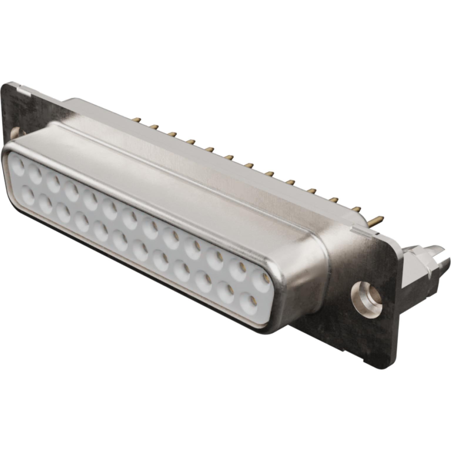 Molex-1731091451 Connector D-Subminiature Conn D-Sub F 25 POS 2.84mm Solder ST Thru-Hole 25 Terminal 1 Port Carton