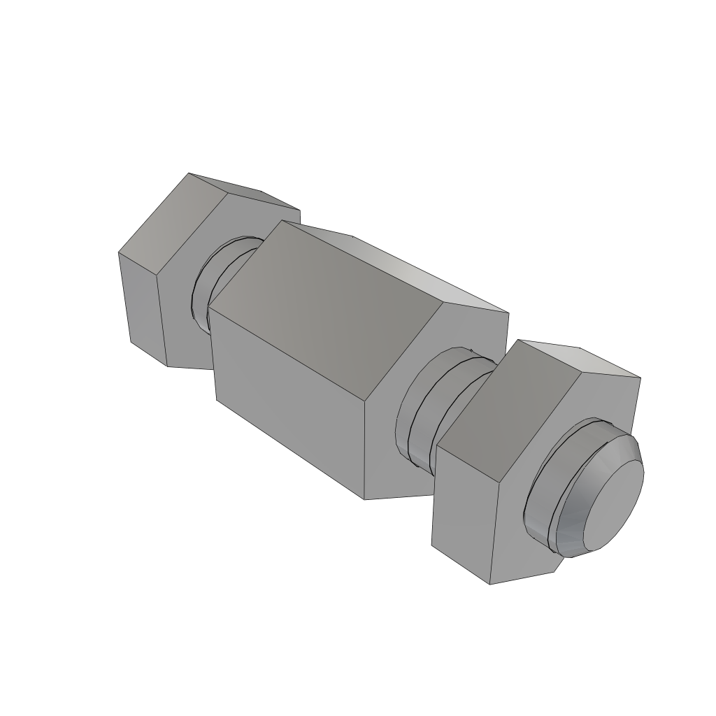Samtec-SO-0515-01-01-02-N Distanzhülsen Standoff Round Swage F 4-40-THD Stainless Steel 303