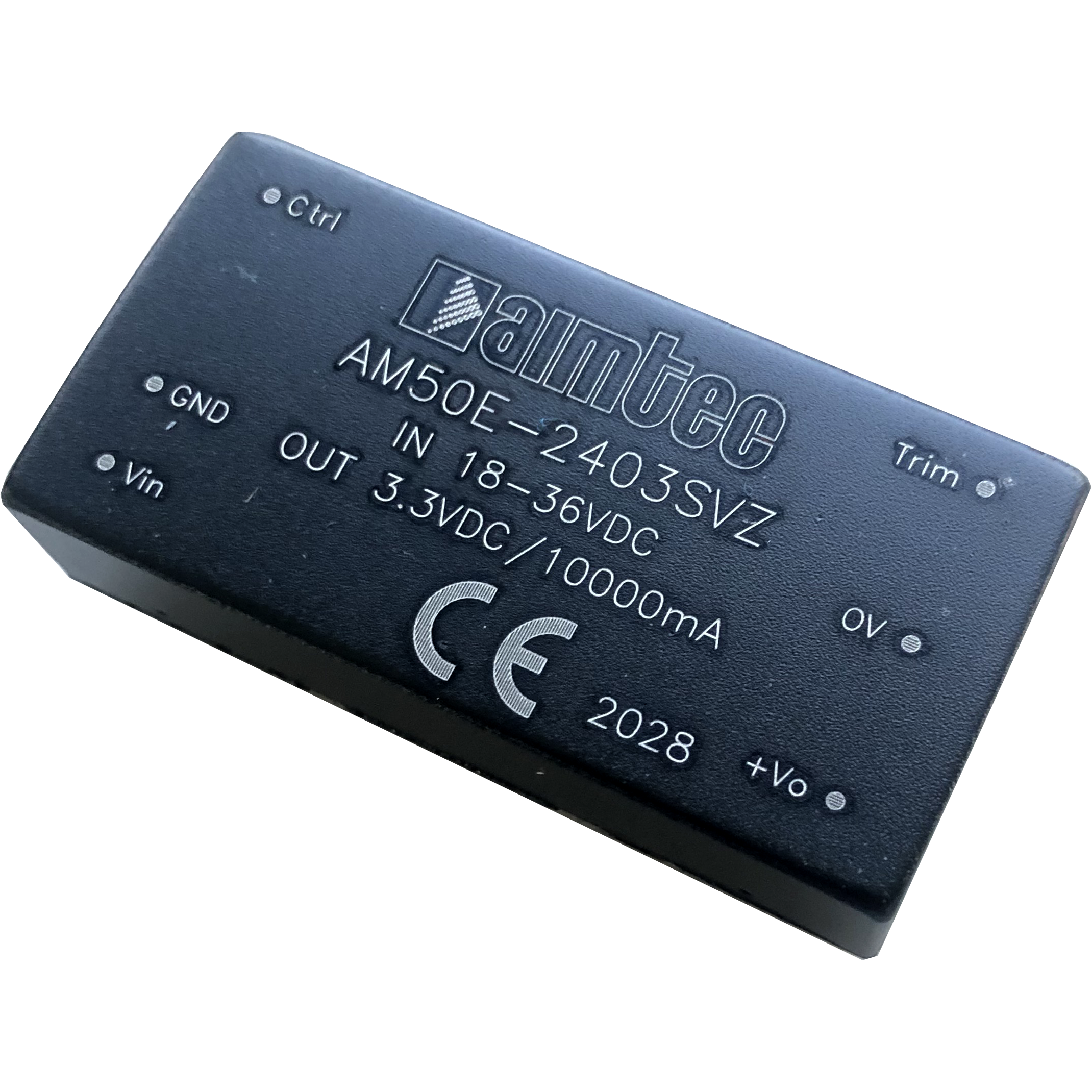 Aimtec-AM50E-2412SVZ DC/DC-Wandler und Spannungsreglermodul Module DC-DC 24VIN 1-OUT 12V 4.167A 50W 6-Pin