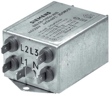 M11D Series 1 Amp Power Line EMI Filter with Quick Connects