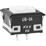 Switch Indicators 3.8VDC 20mA LED Square Solder Lug Panel Mount with Snap-In