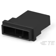 TE Connectivity-1-353046-3 Connector Discrete Wire Housing Conn Housing PL 3 POS 10.16mm Crimp ST Cable Mount Black Bag
