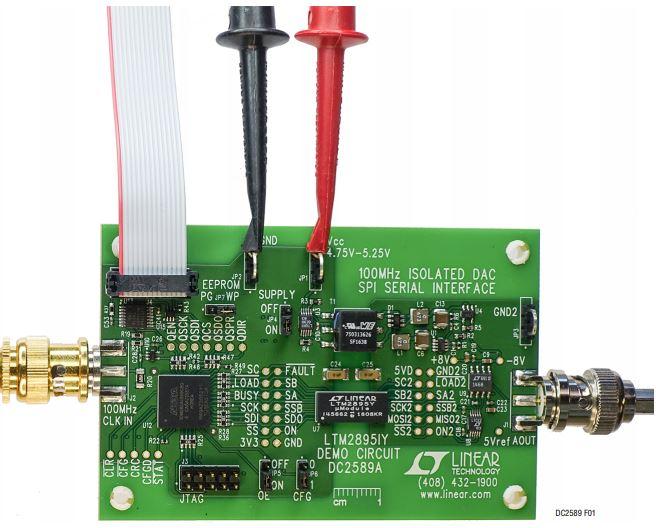 Analog Devices-DC2589A Kits et outils de développement LTM2895 Demo Board, 100MHz SPI uModule Isolator