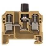 Conn Fuse Block 2 POS Screw T DIN Rail 6A